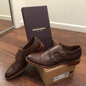 Dress shoes double monk strap  brogues